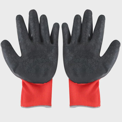 Excel Builder Gloves Red & Black Size L