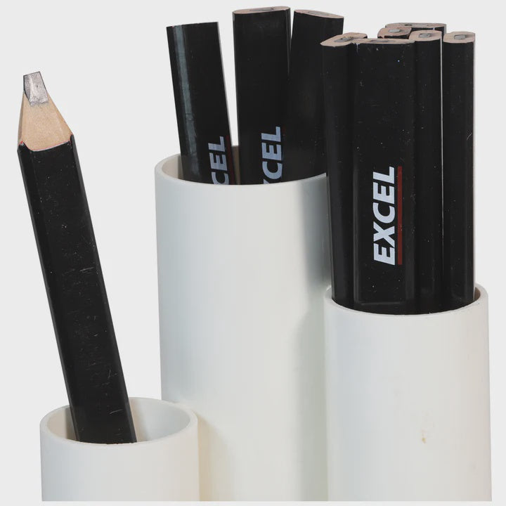 Excel Carpenters Pencil Wood Marking 10 Piece Set