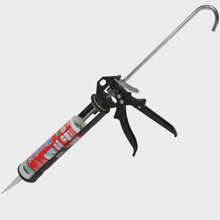 Excel Sealant Silicone Caulking Gun Heavy Duty, Adhesive Mastic Applicator