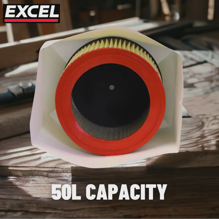 Excel Disposable Dust Bag for Excel 50L Vacuum Cleaner