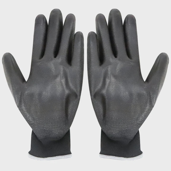 Excel Durable Grip Working Gloves Black Size L