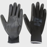 Excel Durable Grip Working Gloves Black Size L
