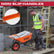 Excel Heavy Duty 70L Wheelbarrow with Galvanized Steel Tray
