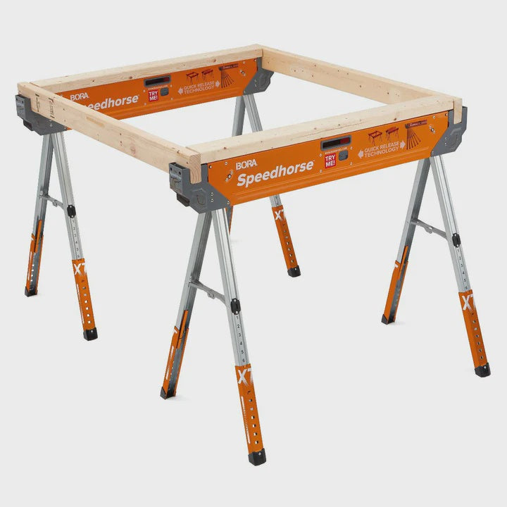 Bora Speedhorse Adjustable Sawhorse Pack of 2 - BR-PM-4550