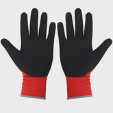 Excel Pro-Series Builder Gloves Red & Black Size L