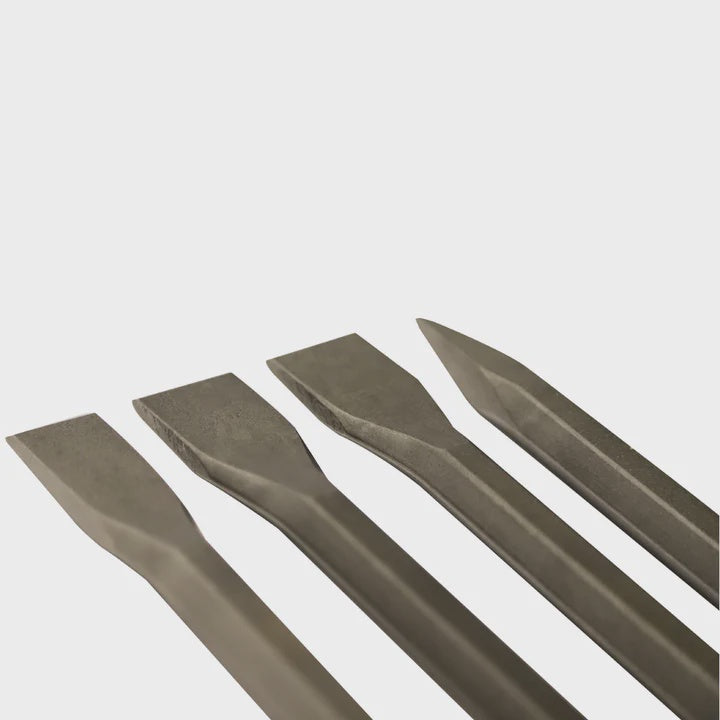 Excel SDS Plus Hammer Drill Chisel Set 4 Piece