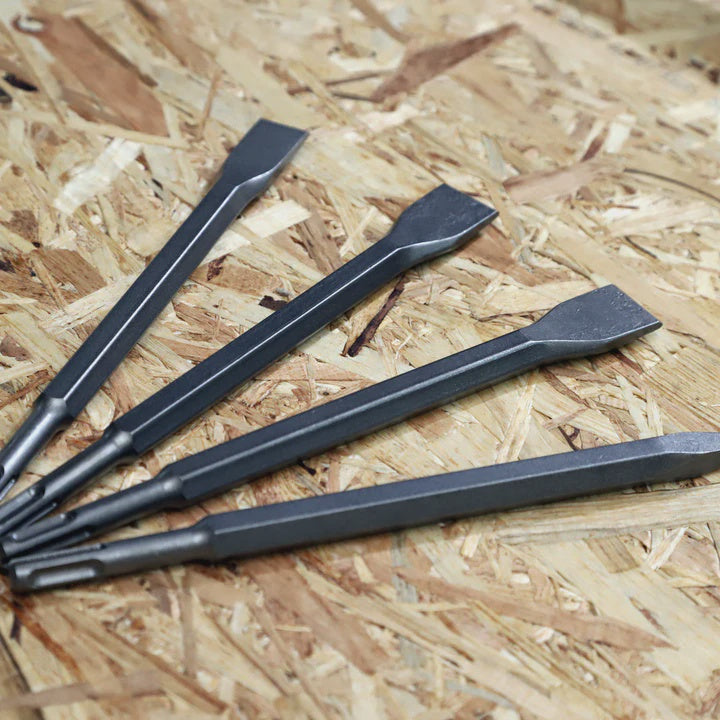 Excel SDS Plus Hammer Drill Chisel Set 4 Piece
