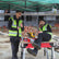 Excel Steel Gazebo 3m x 3m Green with Wheel Bag, Wall panel, Sand Bag, Rope & Pegs