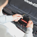 Excel Tools4Trade 26" Heavy Duty Tool Bag with Wheels Black