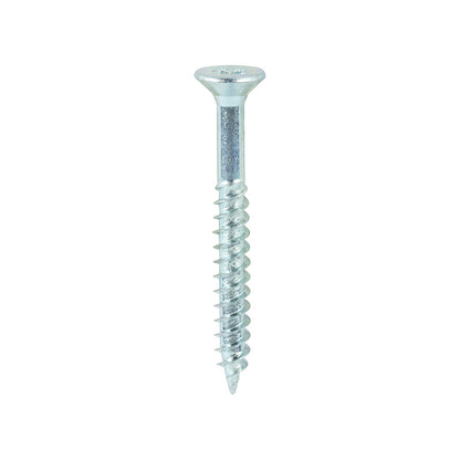 Timco 10 x 1 3/4" Twin Threaded Woodscrews Countsunk Head Zinc (200/Box) 10134CWZ