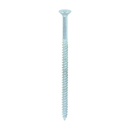 Timco 10 x 31/2" Twin Threaded Woodscrews Countsunk Head Zinc (100/Box) 10312CWZ