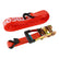 Timco 10m x 50mm Veto Ratchet Strap Heavy-duty R-Coated Hook 10RS1J