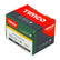 Timco 3.5 x 12mm Classic Multi-Purpose Screws Countsunk Head Yellow (200/Box) 35012CLAF