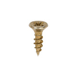 Timco 3.5 x 12mm Classic Multi-Purpose Screws Countsunk Head Yellow (200/Box) 35012CLAF