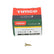 Timco 3.5 x 12mm Classic Multi-Purpose Screws Countsunk Head Yellow (200/Box) 35012CLAF