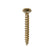 Timco 3.5 x 30 Solo Chipboard & Woodscrews - PZ - Double Countersunk - Yellow 35030SOLOC