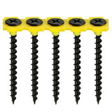 Timco 3.5 x 32mm Coarse Threaded Collated Drywall Black Screws (1000) 00032COLDYS