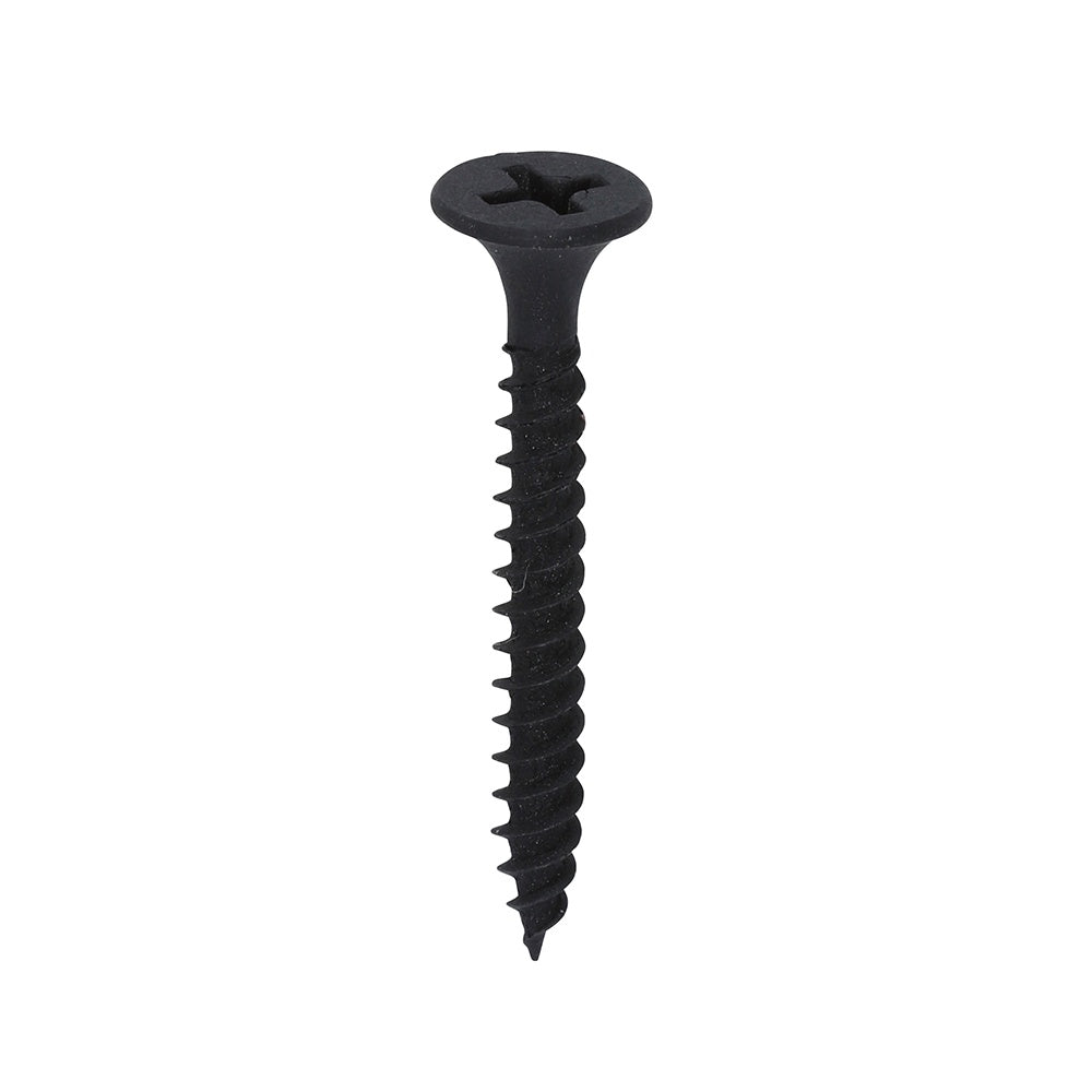 Timco 3.5 x 32mm Fine Thread Drywall Screws Bugle Head Black Phosphate (1000/Box) 00032DRY