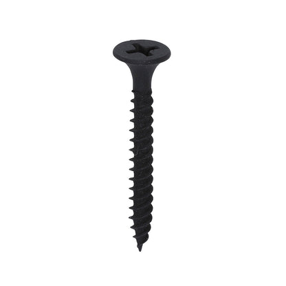 Timco 3.5 x 32mm Fine Thread Drywall Screws Bugle Head Black Phosphate (1000/Box) 00032DRY