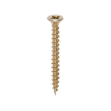Timco 3.5 x 35mm Solo Chipboard & Woodscrews - PZ - Double Countersunk - Yellow 35035SOLOC