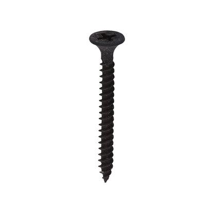 Timco 3.5 x 38mm Fine Thread Drywall Screws Bugle Head Black Phosphate (1000/Box) 00038DRY