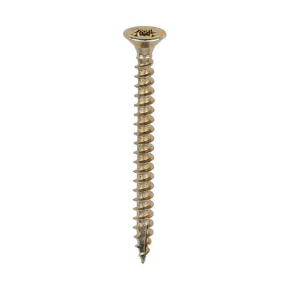 Timco 3.5 x 40mm Classic Multi-Purpose Screws Countsunk Head Yellow (200/Box) 35040CLAF