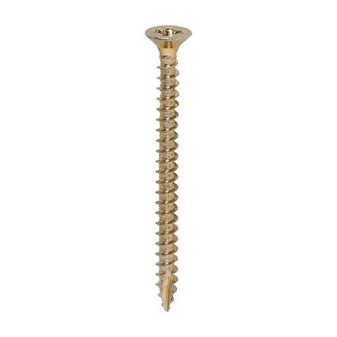 Timco 3.5 x 45mm Classic Multi-Purpose Screws Countsunk Head Yellow (200/Box) 35045CLAF