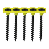 Timco 3.5 x 45mm Coarse Threaded Collated Drywall Black Screws (1000) 00045COLDYS
