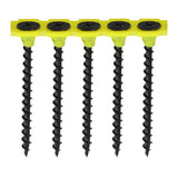 Timco 3.5 x 50mm Coarse Threaded Collated Drywall Black Screws (1000) 00050COLDYS