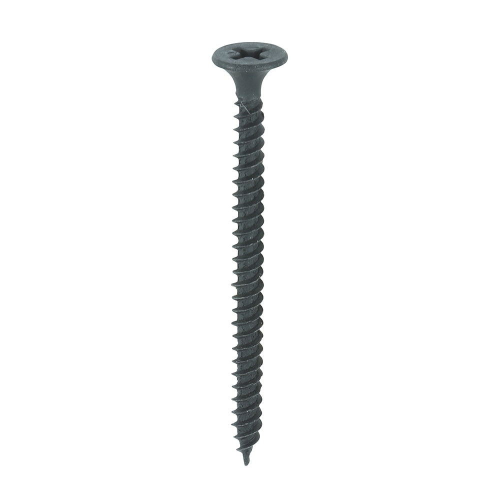 Timco 3.5 x 50mm Fine Thread Drywall Screws Bugle Head Black Phosphate (1000/Box) 00050DRY