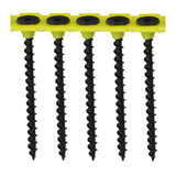 Timco 3.5 x 55mm Coarse Threaded Collated Drywall Black Screws (1000) 00055COLDYS
