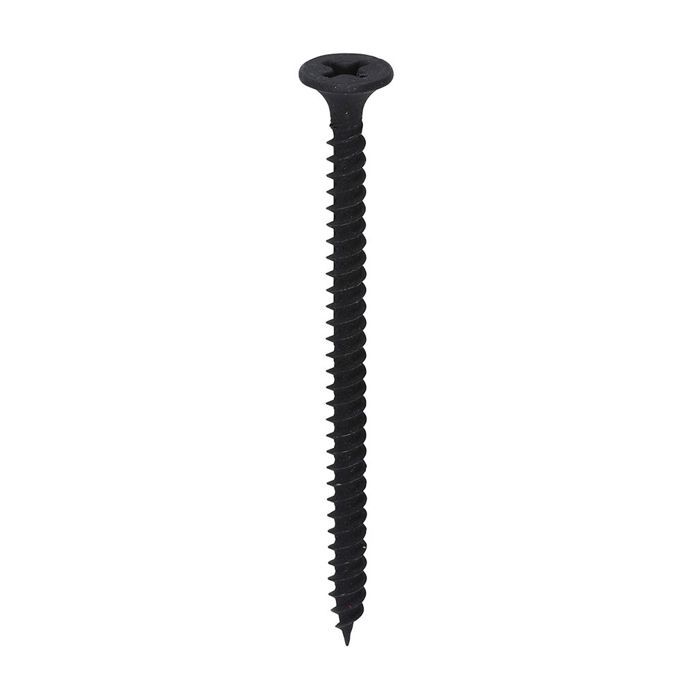 Timco 3.5 x 55mm Fine Thread Drywall Screws Bugle Head Black Phosphate (500/Box) 00055DRY