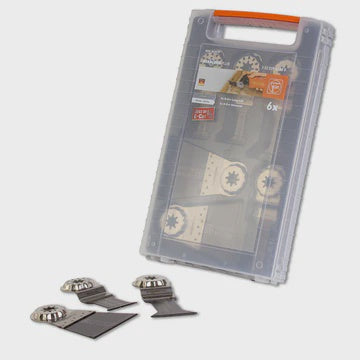 Fein 35222967010 Starlock E-Cut Wood Metal Multi-Tool Blade Pack of 6 Piece