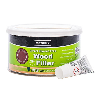 Timco Metolux 2 Part Styrene Free Wood Filler Professional Grade Pine 65437