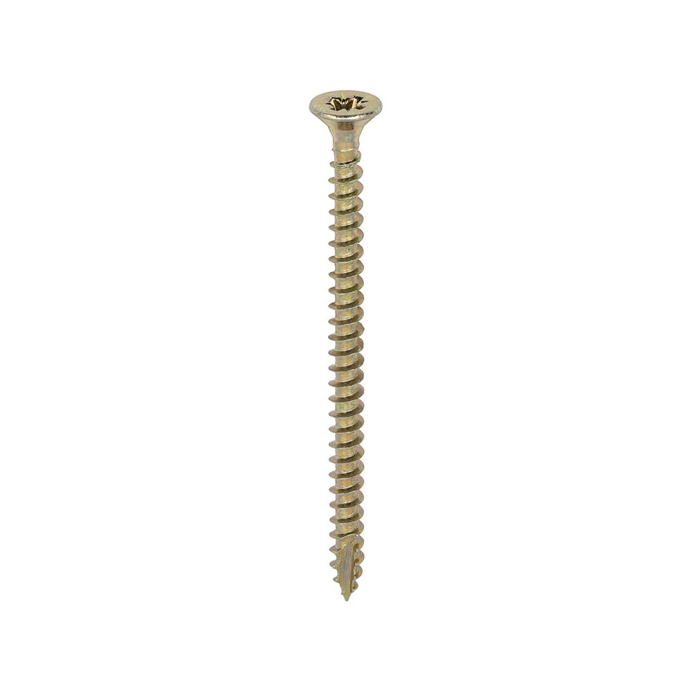 Timco 4.0 x 60mm Classic Multi-Purpose Screws Countsunk Head Yellow (200/Box) 40060CLAF