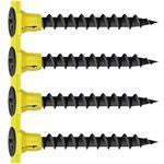 Timco 4.2 x 75mm Coarse Threaded Collated Drywall Black Screws (500) 00075COLDYS
