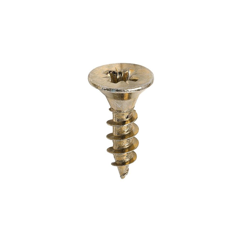 Timco 4.5 x 16mm Classic Multi-Purpose Screws Countsunk Head Yellow (200/Box) 45016CLAF