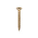 Timco 4.5 x 35mm Solo Chipboard & Woodscrews - PZ - Double Countersunk - Yellow 45035SOLOC