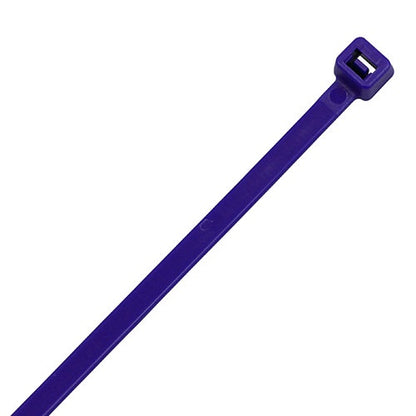 Timco 4.8 x 200mm Mixed Colours Coloured Nylon Cable Tie (200/Bag) 48200CTMIX