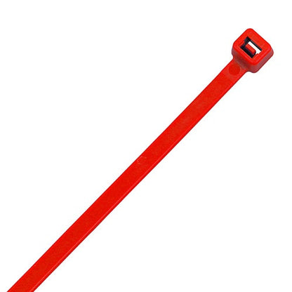 Timco 4.8 x 200mm Mixed Colours Coloured Nylon Cable Tie (200/Bag) 48200CTMIX