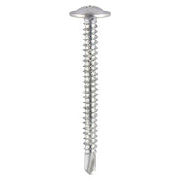 Timco 4.8 x 40mm Baypole Screws Wafer Flange Head Self Tapping  (200/Box) 289Z