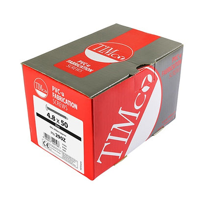 Timco 4.8 x 40mm Baypole Screws Wafer Flange Head Self Tapping  (200/Box) 289Z