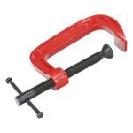 Timco 4" Heavy duty G Clamp Tough Powder Coating 468147