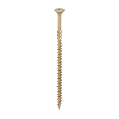 Timco 5.0 x 100mm C2 Strong-Fix - PZ - Double Countersunk - Twin-Cut - Yellow 50100C2TUB