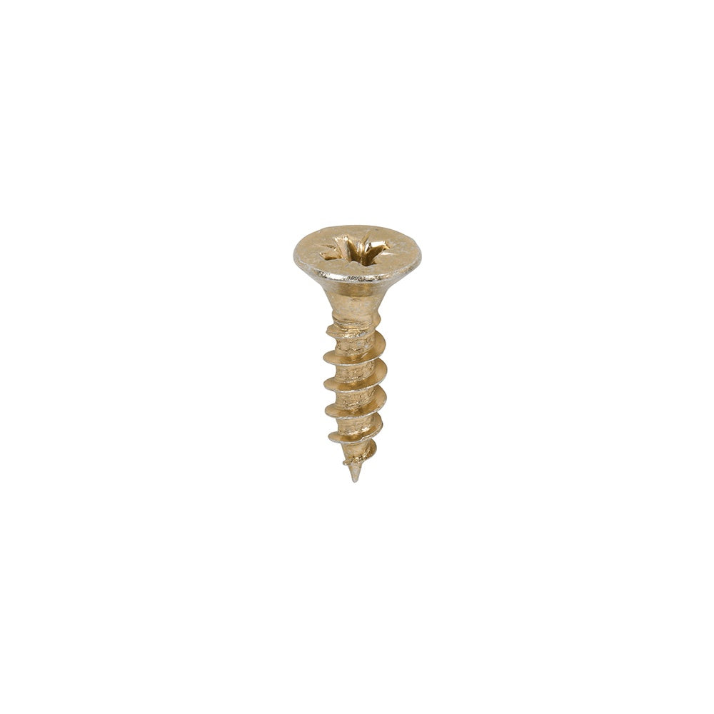Timco 5.0 x 20mm Classic Multi-Purpose Screws Countsunk Head Yellow (200/Box) 50020CLAF