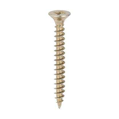 Timco 5.0 x 45mm Classic Multi-Purpose Screws Countsunk Head Yellow (200/Box) 50045CLAF