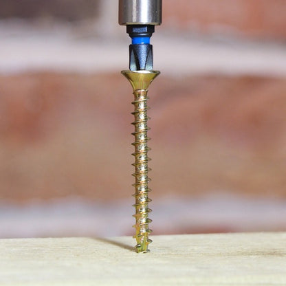 Timco 5.0 x 40mm C2 Strong-Fix - PZ - Double Countersunk - Twin-Cut - Yellow 50040C2TUB