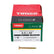 Timco 5.0 x 50mm Classic Multi-Purpose Screws Countsunk Head Yellow (200/Box) 50050CLAF