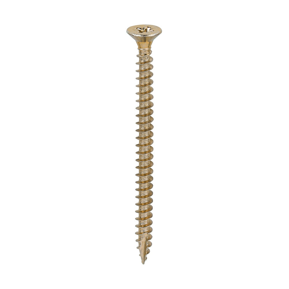 Timco 5.0 x 70mm Classic Multi-Purpose Screws Countsunk Head Yellow (200/Box) 50070CLAF
