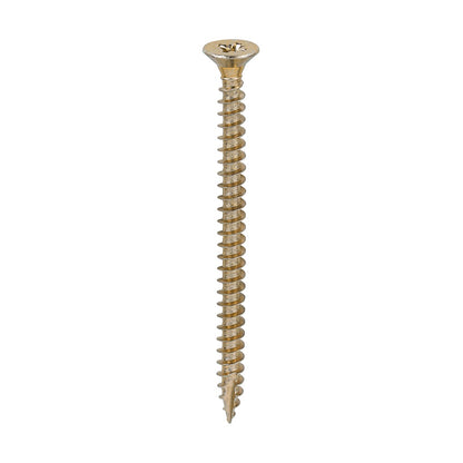Timco 5.0 x 70mm Classic Multi-Purpose Screws Countsunk Head Yellow (200/Box) 50070CLAF